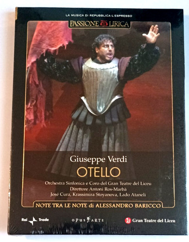 Otello giuseppe verdi dvd - verdi,