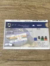 sampdoria-Juve Stavia biglietto/ticket 2011 calcio (Juventus,Lazio,Inter,napoli)
