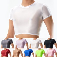 T-shirt uomo top corto