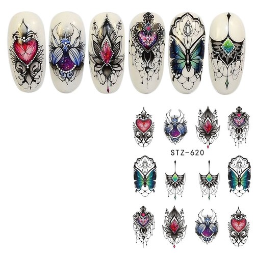 Nail art decalcomanie acqua - nail,