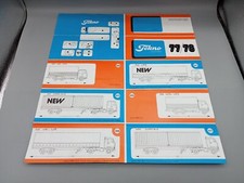 flyer TEKNO 1977/78 catalogue toy models SCANIA Volvo camion Holland