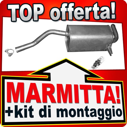 Silenziatore posteriore per - posteriore,