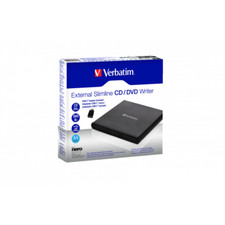 MASTERIZZATORE ESTERNO VERBATIM SLIMLINE / CD 24X / DVD 8X
