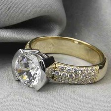 Anello di Fidanzamento Mezza