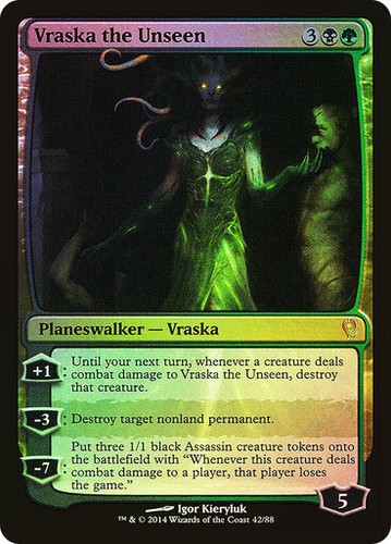 Foil vraska the - foil, unseen