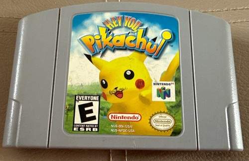 Hey you pikachu nintendo - pikachu, 64