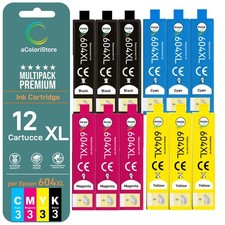 12 604XL  cartucce compatibili per epson XP 2200 4200 WF 2910 2510 604 XL
