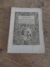 Onoranze A Jacopo Sansovino