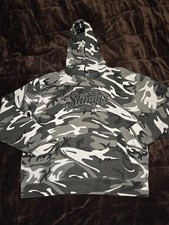 Felpa con cappuccio mimetica