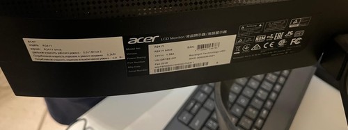 Acer r241y bmid - acer,