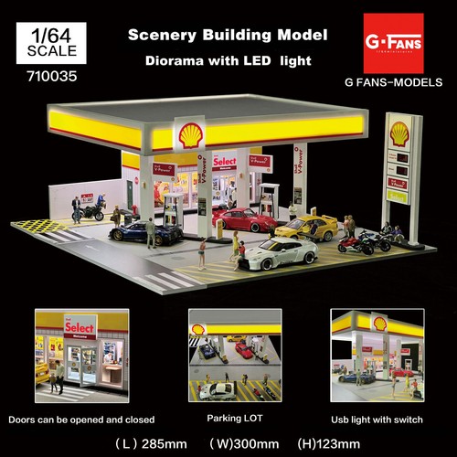 Garage parcheggio - 1:64,