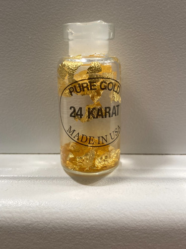 Oro puro carati fiala - 24, in