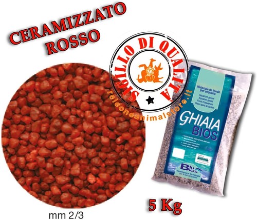 Quarzo rosso 5kg - quarzo,