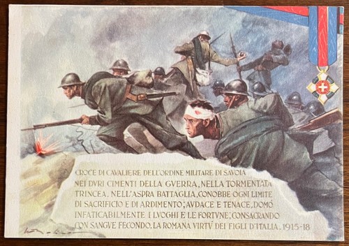 Cartolina militare arma - militare, "arma