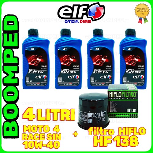 Kit tagliando olio elf - tagliando, moto4