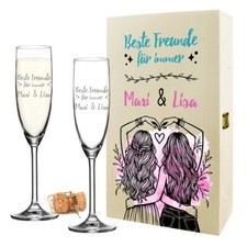 Bicchieri di Champagne & Cassa