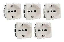 Lotto 5 Pezzi di Presa Schuko