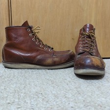 Stivali mocassini classici Red Wing 875 da uomo taglia 12 D Oro Legacy in pelle made in USA