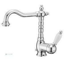 Rubinetto miscelatore per lavabo New Old di Porta e Bini ottone cromato