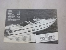 # ADVERTISING PUBBLICITA' MOTOSCAFO CRANCHI GT 25 - 1985 VEDI ALTRE DISPONIBILI
