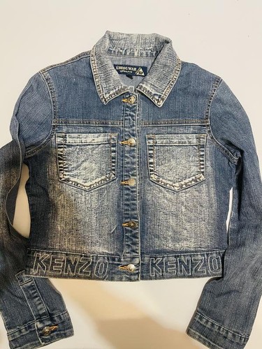 Giacca donna kenzo denim navy - giacca,