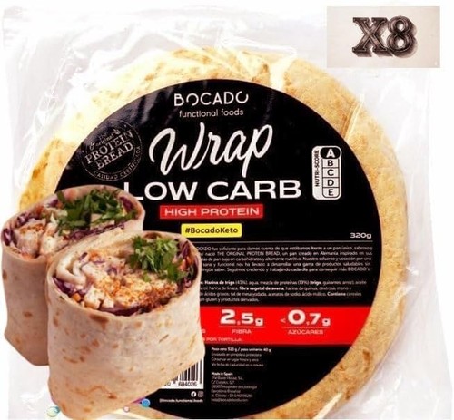Piadine low carb 8x40 - piadine,