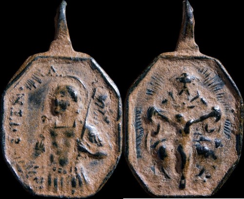 Medaglia religiosa xvi xvii - medaglia, xvi-xvii