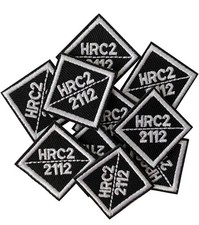 10 toppe FR di ricambio HRC2 2112 ferro su ignifugo pantaloni etichetta camicia