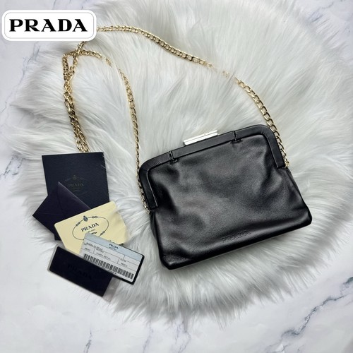 Pochette prada vintage nera - nera, in