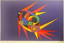 Serigrafia coloratissima di
