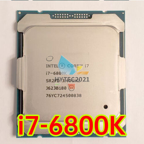 Processore cpu intel 6800k - processore,