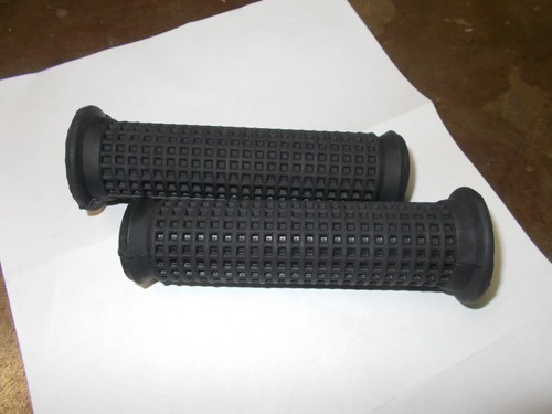 Coppia manopole nere moto - coppia,