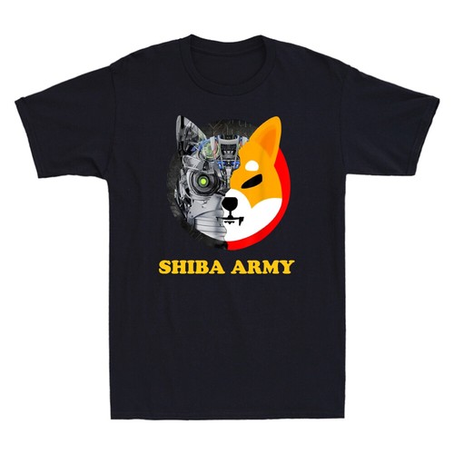 Maglietta shiba army - army,