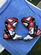 Stivali Moto Racing Tecnici Forma ICE PRO Rosso Pista Strada Numero 45