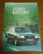 FORD ESCORT Manuale USO