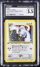 CGC 5.5 Lugia 9/111 Holo 1°