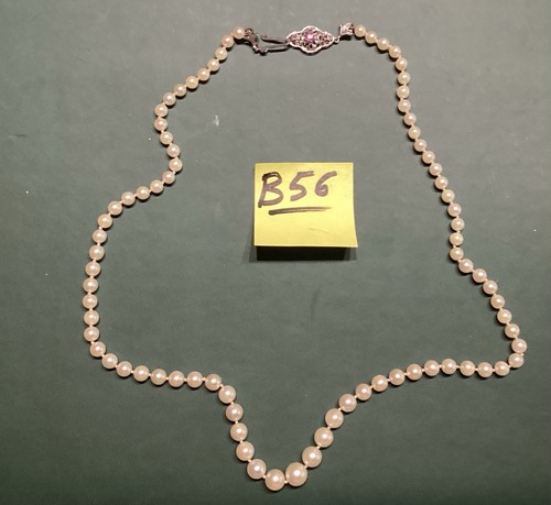 Collana perle rosa - di,