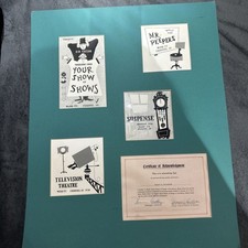 Schede artistiche programma