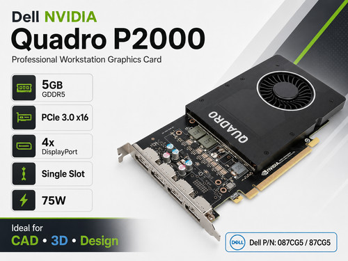 Dell nvidia quadro p2000 - nvidia,