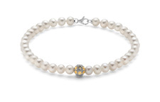 BRACCIALE PERLE ACQUA DOLCE -