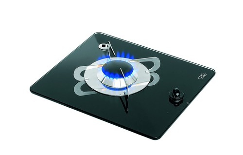 Cucina gas con piastra in - cucina, a