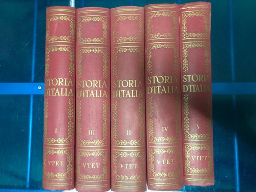 Storia italia utet 1959 - d'italia,