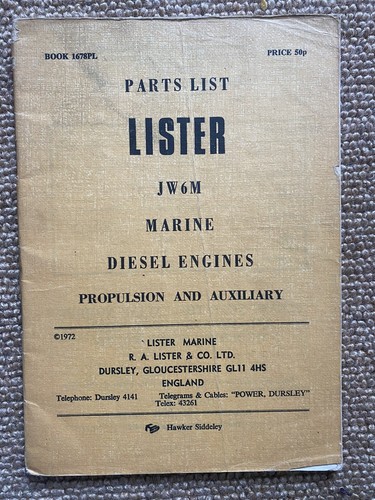 Lister jw6m elenco ricambi - jw6m,