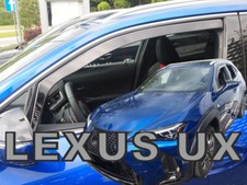 Deflettori Aria Per Lexus UX 5 Dal 2019 5-Porte Set 2 Antiturbo Antivento Heko