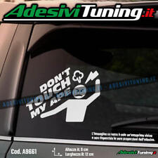 Adesivo Don't Touch my Ape Sticker Decal Tuning