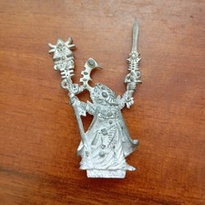 C0706 Warhammer 40k Eldar "Farseer (Metallo)" Modello in miniatura (Completo - Dmg)