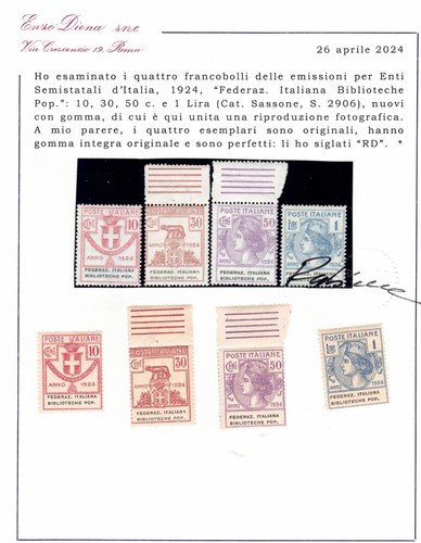 Regno 1924 enti semistatali - regno,