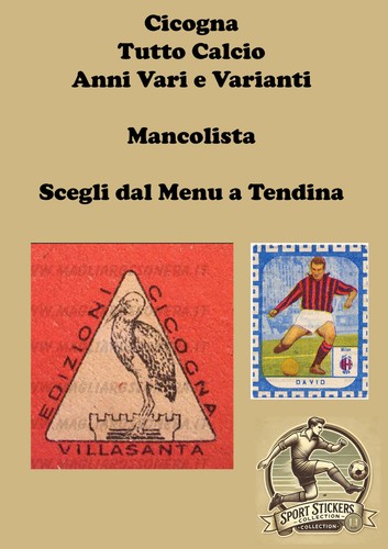 Cicogna tuttocalcio anni vari - anni,