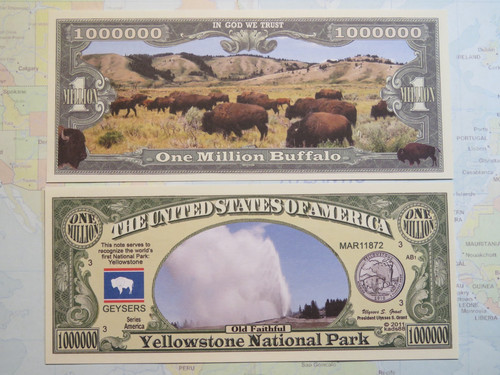 Banconote yellowstone - 10,
