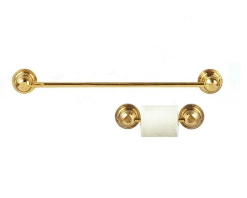 Bambole casa dorato ottone - dorato,